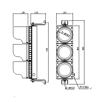 工業(yè)交通信號(hào)燈