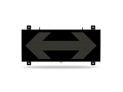 箭頭信號(hào)顯示屏 